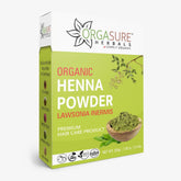Organic Henna Powder for Hair Coloring 100% Pure & Organic | Rajasthani Sojat G.I. Tagged Certified Henna 200g